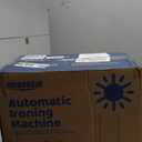 Automatic Ironing Machine, Portable Hands-Free Wrinkle Remover for Shirts & Pants, Gentle on All Fabrics, Ironing Machine Perfect for Apartments & Business Travel