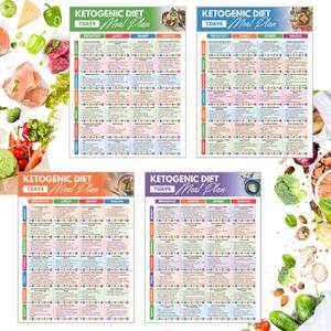 2 x 28-Day Keto Diet Plan Easy Low-Carb Meal Plans, Weekly Recipes & Food List