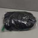 MAYFASEY Women's Elegant High Split Flare Sleeve Formal Evening Gowns Maxi Dress with Cape (Medium, Black)