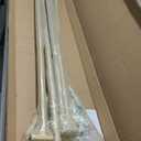 BOSURU Gold Pipe Clothing Racks Freestanding, Modern Metal Clothes Rack Heavy Duty, Easy Assemble Clothing Rack for Hanging Boutiques and Bedroom 59" L