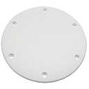 T-H Marine DSSDP-1-2-DP Designer Series Screw Down Deck Plates, 6" - White
