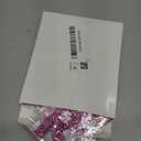 Waydress 26 Piece Rhinestone Iron On Patch A-Z Pearl Bling Rhinestone Letter Patch Glitter Alphabet Applique Rhinestone Pearl English Letter for DIY Craft Supplies(Pink, Solid Style)