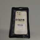 for iPhone 12 Case, Cute Floral Flower Pattern Print Design Soft TPU Full Camera Lens Anti-Drop Anti-Scratch Shockproof Protective Slim Phone Cover for Women Girls - White