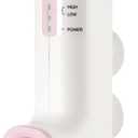 Rechargeable Bath Jets for Tub, Portable Jet Spa for Bathtub, Creates Soothing Bubbles and Massage for Relaxing Daily Use at Home (White-Pink)