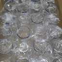 Norme 24 Pcs 9 oz Plastic Champagne Flutes Stemless Plastic Champagne Glasses Shatterproof Mimosa Glasses Rim Wedding Toasting Flutes Unbreakable Disposable Clear Champagne Cups for Party (Blue)