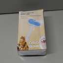 Pet Steam Brush for Dog & Cat - 3-in-1 Steam Grooming Brush for Shedding & Hair Removal - Self Cleaning Spray Comb with Mist for Long Haired Pets - Includes 1*Waterless Shampoo, Blue