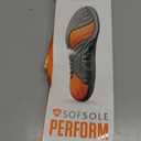 SOF SOLE ATHLETE Performance Men's Insoles - PU Foam & Gel Inserts - Heel-to-Toe Cushioning, Support, & Moisture Control, - Lightweight Comfort & Stability - Ideal for Runners, Walkers, Athletes, Size: 9-10.5