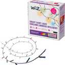 WiZ Connected Fairy Lights, 65.6ft RGB LED Smart Color-Changing, Static and Dynamic Modes, Music Sync, App and Voice Control