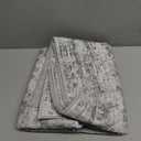 Soalmost 3x5 Rug, Small Area for Kitchen, Entryway, Machine Washable Non-Slip Throw Rug, Vintage Carpet for Nursery Coffee Table Grey