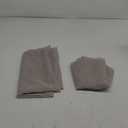 Linen Cappuccino Curtains 48"x22" 2 Pieces
