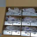 VOLISUN 12 Pack 3 inch Recessed Lighting, 5CCT LED Recessed Light with Junction Box, 2700K-5000K Selectable, Dimmable Canless Wafer Downlight, LED Ceiling Light ETL Certificated (White)