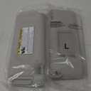 Driver Left & Passenger Right Side Sun Visor Compatible with Toyota Scion TC 2005-2010 Replaces# 74320-21210-B2,74310-21130-B1 Gray (A Pair)