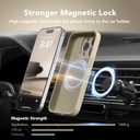 Magnetic for iPhone 15 Pro Max Case, Compatible with MagSafe, [Full Camera Protection][Screen Protector] Silicone Shockproof Protective Phone Case for iPhone 15 Pro Max 6.7", Khaki