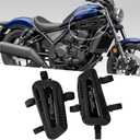 For Rebel 250 300 500 CMX 250 300 500 rebel 1100 Motorcycle saddle bag waterproof triangle bag hard shell frame side hanging storage bag (Rebel)
