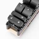 Master Power Window Switch for 2007-2014 Chevy Silverado Suburban Tahoe Avalanche GMC Sierra Yukon & Yukon XL 1500 2500 3500 Cadilla Escalade Driver Side Window & Mirror & Door Lock Control 20835553
