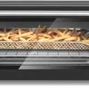 SEEDEEM 9-in-1 Air Fryer Oven, 16-Quart Countertop Convection Oven with Toaster, Broil, Pizza, Toaster Oven & Dehydrator, Large Capacity Kitchen Appliance in Pink, Silver, Black