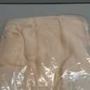 JOLLYVOGUE USB Heated Blanket Throw, Wearable & Portable Heating Electric Blanket for Adults, 3 Levels & 8 Heating Zone Shawl for Indoor & Outdoor, Beige (Battery Not Included)