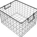 Metal Firewood Storage Basket Easy to Clean Portable Design for Camping Picnics