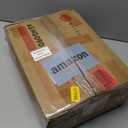 WLIVE Fabric Dresser for Bedroom, 5-Drawer Tall Dressers, Storage Organizer with Fabric Bins, Wood Top, Sturdy Steel Frame, Chest of Drawers for Closet, Hallway, Rustic Brown Wood Grain Print