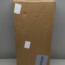 HCHQHS Adjustable 5 Tier Open Bookcase, Rustic Farmhouse Book Shelves, Industrial Wood and Black Metal Bookshelves, Mid Century Bookcase for Home Office Living Room Bedroom