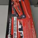 Powerbuilt 2-Ton Trolley Jack, Garage Vehicle Lift, 4000 Pounds, 360 Degree Swivel Wheel Casters, Safety Valve, Car Repair - Red 640181