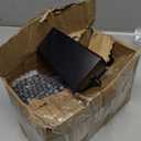 4 Pcs 4 inch Wood Furniture Legs  Square Sofa Legs, Couch Leg Black MidCentury Modern Replacement Legs for Armchair Recliner Coffee Table Dresser (4")