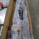 Muzata 3'-6'6" Black Complete Cable Railing Kit for Stairs 36 Inch Cable Railing System with Post Handrail Length Adjustable Easy DIY with User Guide Complete Set RCS1 BA4S