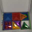 SYSKENI 35PCS Magnetic Blocks Travel Set, Mini Magnetic Blocks Travel Toys for Kids Ages 3-5 4-8, Portable Magnet Cubes STEM Learning Toys with Portable Iron Storage Box Christmas Birthday Gifts