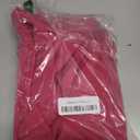 SOLY HUX Women's Mini Dress Off the Shoulder Sleeveless Tie Shoulder A Line Flared Party Dresses Plain HotPink X-Large