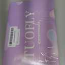 Disco Wig for Men Blonde Mixed Brown Synthetic Wig with Mustache Glasses Necklace - 5 Piece 70s 80s Costume Set for Halloween Disco Party