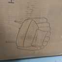 Accent Chair for Bedroom, Shell Shaped Velvet Vanity Chair with Pillow, Cream 20"D x 28"W x 35.5"H