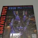 Robot Action Figure, 6.4-Inch Deformation Toy Car Model with Accessories, for Kids Boys Girls