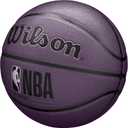WILSON NBA Forge Indoor/Outdoor Basketball - Purple, Size 7-29.5"