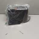 Dehumidifiers for Bathroom with Moisture Absorber Bag Reusable, 68 OZ Water Tank Portable Quiet Dehumidifier for Bedroom with Auto Shut Off, 7 Colors LED Light for Home, RV, Garage, apartment, Black