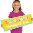 Write-On Beatitudes Bulletin Board Set, 5 Pieces, 24.5 x 16