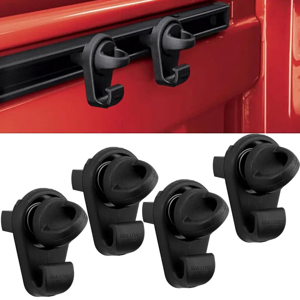 Tie Down Anchors 4 Pack Truck Bed Tie Downs Anchor Cleats Compatible with Tacoma 2005-2022, Tundra 2007-2022 Replace# PT278-00160 PT278-35075 PT785-35051