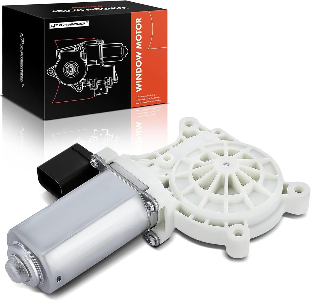 A-Premium Front Left Power Window Lift Motor Compatible with Dodge Challenger 2008-2017, Driver Side, Replace# 68043883AA