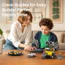 Sillbird Robot Building Kit with Remote Control for Boys Ages 8-14, STEM Coding Robotics Technic Toy Birthday Creative Gifts for Kids, Buildable 5in1 Models with 473 Pieces