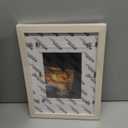 KINLINK 4x6 Frame White Oak, Solid Wood 4 x 6 Picture Frame with Acrylic Plexiglass for 3.5x5 with Mat, Tabletop and Wall Display Photo Frames 4x6 White Oak, 4 Pack