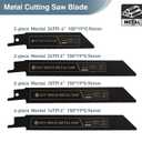 S SATC Reciprocating Saw Blades Set - 32 Pieces, for Metal & Wood, Pruner Blades, Plus Jigsaw Blades