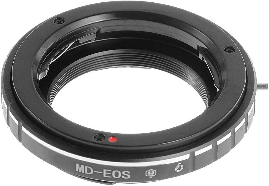 FocusFoto 9th Gen AF Confirm Adapter for Minolta MD MC Lens to Canon EOS EF EF-S Mount Camera 80D 77D 70D 60D 5D Mark II III 5D2 5D3 7D 6D 3000D 1500D 1300D 1200D 800D 760D 750D 700D 650D 100D