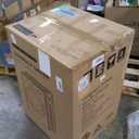 Euhomy Dryer, 3.5 Cu. Ft. 1500W Clothes Dryer, Stainless Steel Tumble Dryer with Exhaust Hose for Home, Apartment, Dorm, White