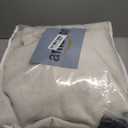 Pinch Pleated Linen Curtains 96 Inches Long for Living Room Bedroom Natural Birch Cream Ivory Thick Linen Textured Memory Trained Light Filtering Back Tab Pleated Drapes with Hooks Rings 72 Wide