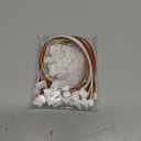 15 PCS 4 PIN JST XH Female Connector on Both Side - 200mm 1007 26 AWG & 30 PCS 4 PIN JST XH Male Connector