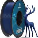 Geeetech Matte PLA Filament 1.75mm Navy Blue 1kg Spool for Bambu AMS 2.2lbs Matte PLA 3D Printer Filament, Smooth Finish Dimensional Accuracy +/- 0.02 mm, Fit Most FDM Printer,  Matte Navy Blue
