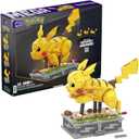 MEGA Pokmon Building Toys Set Motion Pikachu with 1092 Pieces and Running Movement, for Adult Collectors
