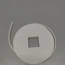 uxcell Insulation Braid Sleeving, 9.8Ft-5mm High Temp Fiberglass Sleeve White