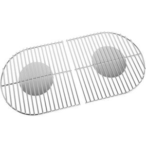 Stanbroil Solid Rod Stainless Steel Grill Cooking Grates Replacement Parts for Coleman Roadtrip Swaptop Grills LX LXE LXX, 2 Pack
