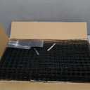 10 Packs of 24" x 12" Large Wire Plant Protectors: Wire Plant Cages, Mesh Plant Cage, Chicken Wire Cloche with Ground Stakes and Nylon Ties to Protect Plants, Gardens, Shrubs, and Vegetables from Animals - 30 Pcs