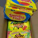 SOUR PATCH KIDS and SWEDISH FISH Soft & Chewy Candy Variety Pack, Bulk Candy, Mother's Day, 15 Boxes BBD:04-14-26